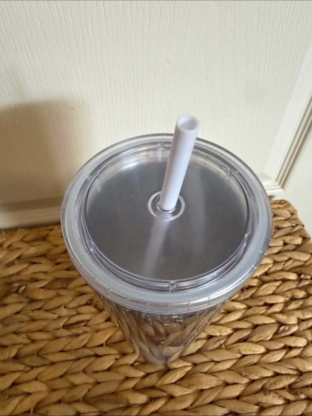 Starbucks 2022 Holiday Silver Glitter 24 Oz. Cold Cup